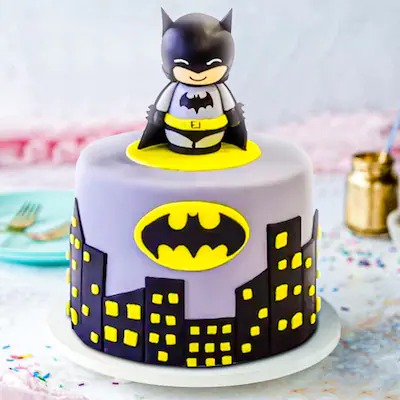 Batman Idol Black Forest Cake